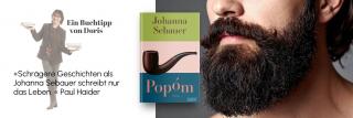 Junger Mann mit Bart. Link zum Buch Popom.