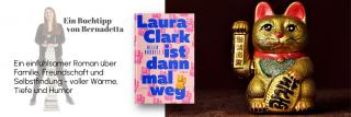 Winkekatze. Link zum Buch Laura Clark ist dann mal weg.