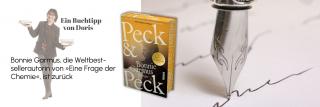 Schreibfeder. Link zum Buch Peck & Peck. 